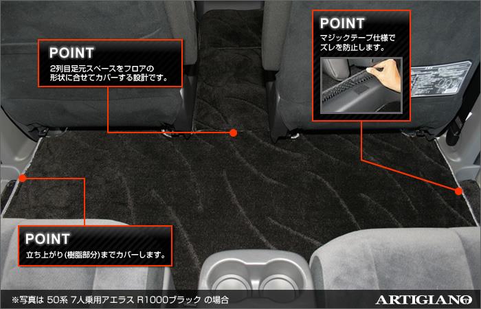 トヨタ エスティマ 50系 セカンド ラグマット ( 2ndラグマット