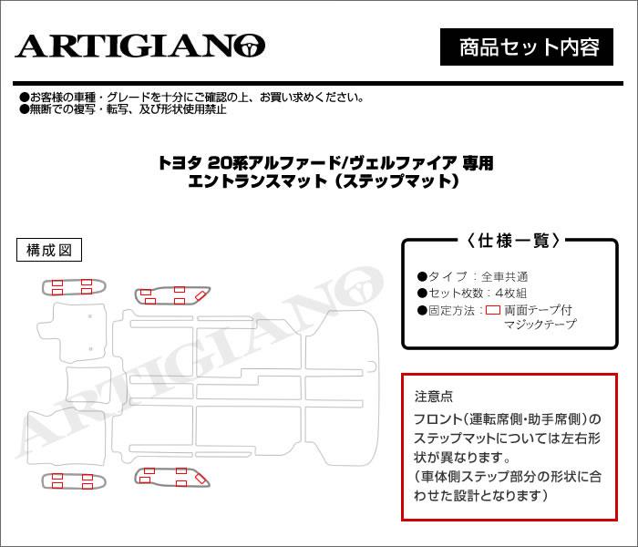 トヨタ 20系 アルファード/ヴェルファイア エントランスマット