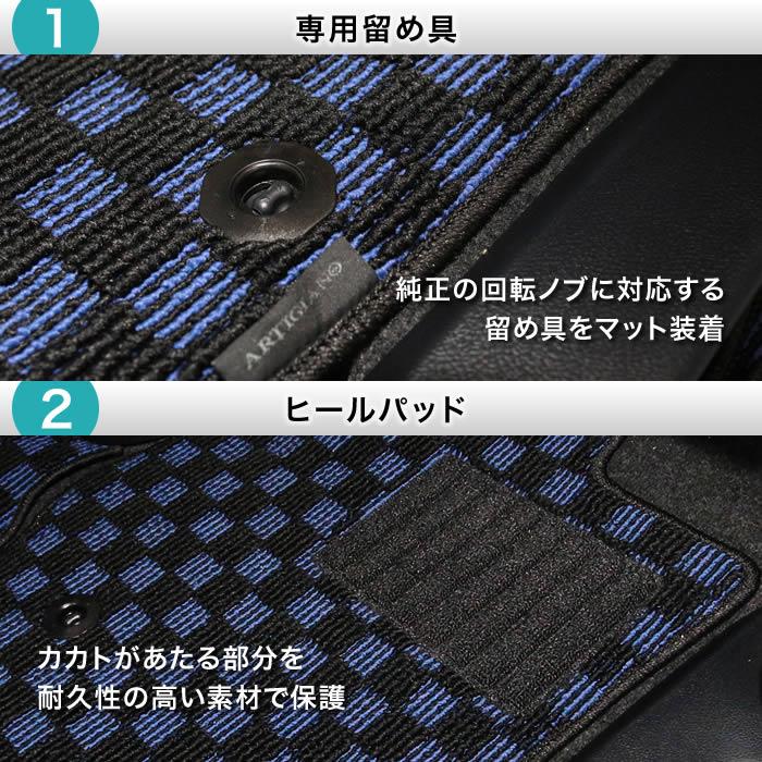 アルファード　30系　フロアマット　アルティジャーノ ☆セール対象☆アルファード 30系 フロアマット+ラゲッジマット