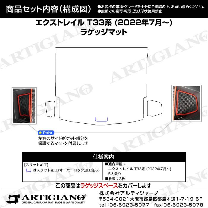 ☆セール対象☆日産 エクストレイル T33 ラゲッジマット