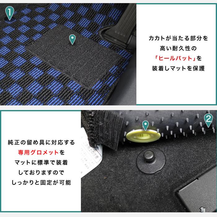 マツダ CX-3 DK系 運転席用フロアマット 1枚 R1000シリーズ 【アルティ
