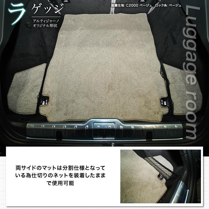 ポルシェ パナメーラ ラゲッジマット(トランクマット) 右