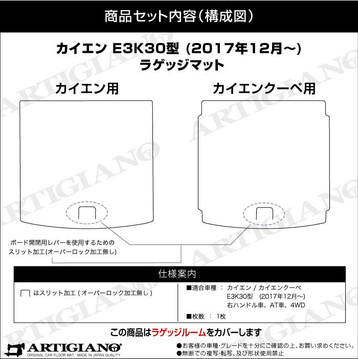 ポルシェ カイエン カイエンクーペ ラゲッジマット R1000