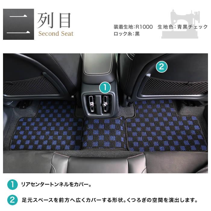 ボルボ XC40 XB系 フロアマット + ラゲッジマット ( トランクマット