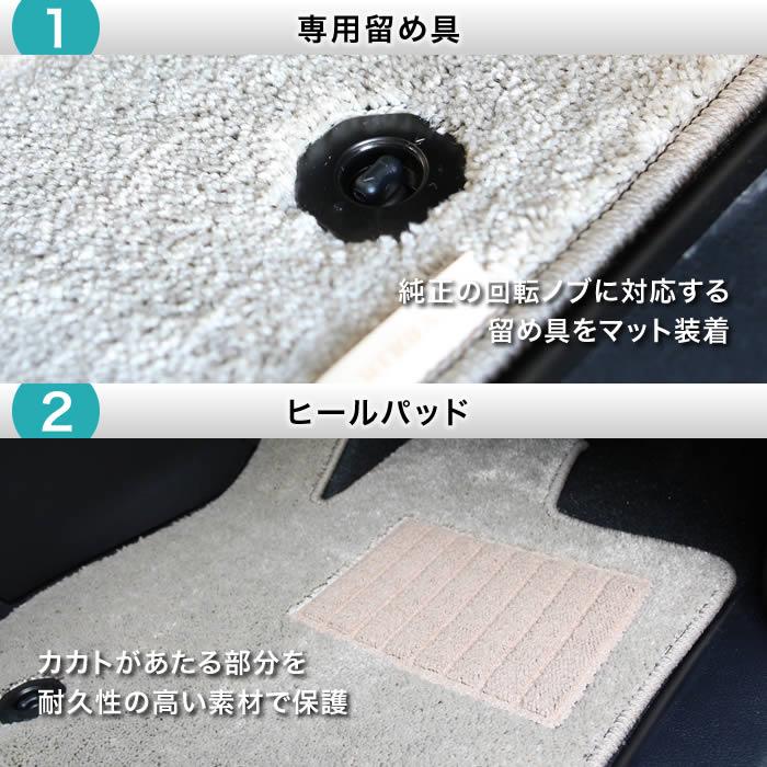 アルファード 30系 運転席用マット C2000シリーズ (NEWプレミアム