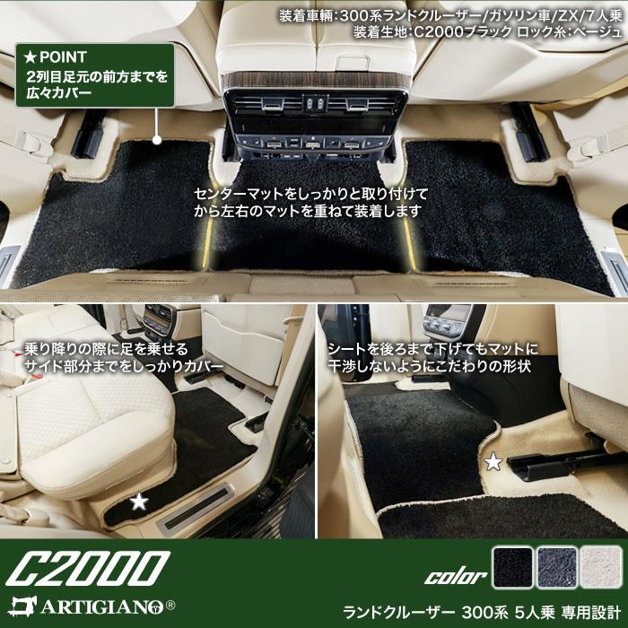 こちらは専用ページになります。 ☆セール対象☆ トヨタ ランドクルーザー 300系 フロアマット 5