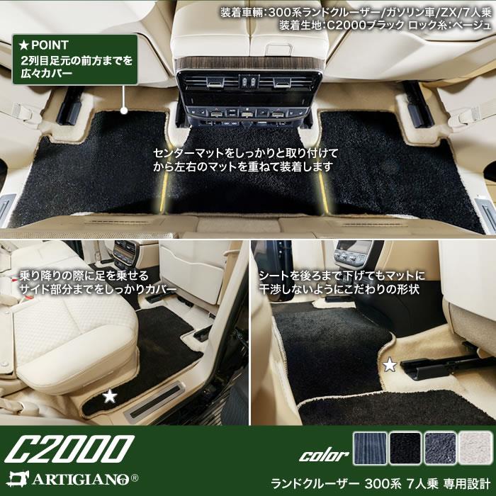 ☆セール対象☆ トヨタ ランドクルーザー 300系 フロアマット 7