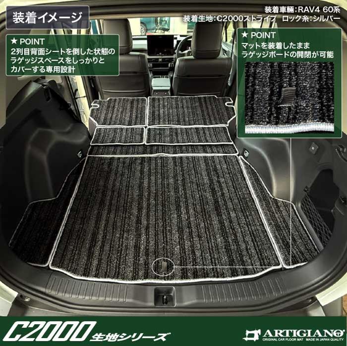 ☆セール対象☆トヨタ RAV4 60系 ロングラゲッジマット ( ロング