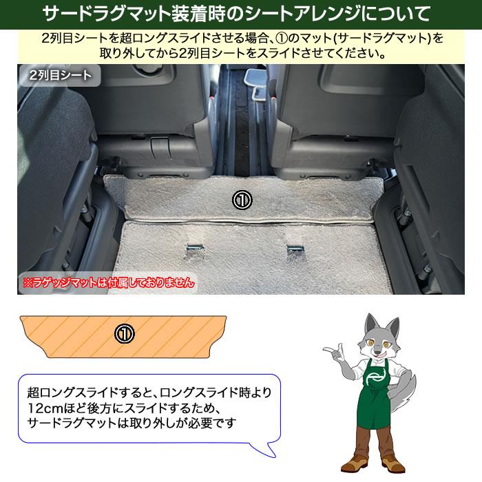 日産 セレナ C28 サードラグマット 1枚 C2000シリーズ ( NEW