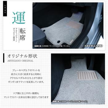 ベンツ Eクラス フロアマット W213 ワゴン専用 右ハンドル用 C2000シリーズ