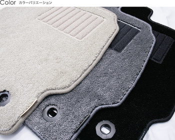 ポルシェ カイエン フロアマット 後期型専用 （'06年12月～'10年3月