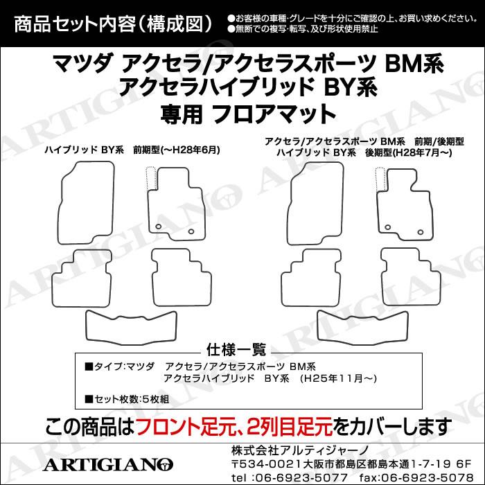 マツダ アクセラ アクセラスポーツ BM系 アクセラハイブリッド BY系