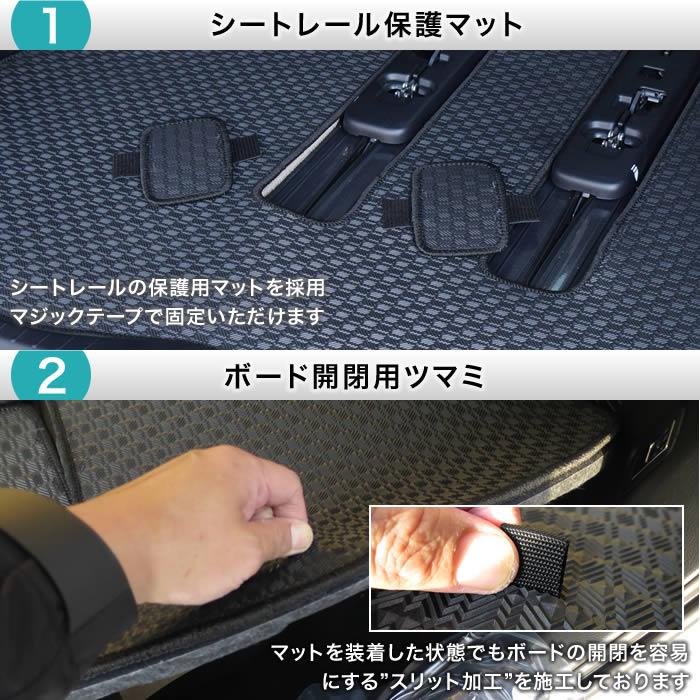トヨタ 30系ヴェルファイア ラゲッジマット(トランクマット) ラバー製