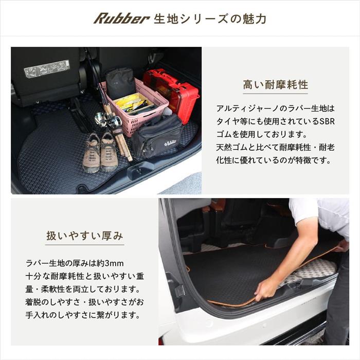日産 新型リーフ フロアマット ラゲッジマットセット ZE1 H29年10月