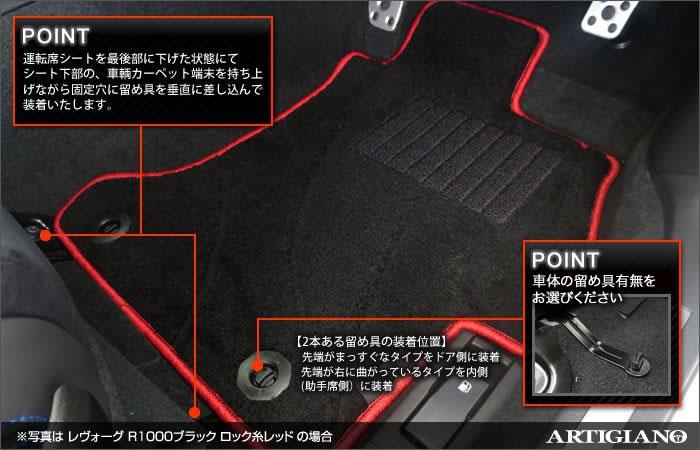 S*Y様 SUBARU ヴィヴィオ A型 KK4 GX-R フロアマット スバル WRX S4/STI フロアマット H26年8月～ ラバー製 ゴム 撥水性