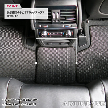 BMW X5 E70 フロアマット 2007年6月～ 右ハンドル専用 5枚組 ラバー