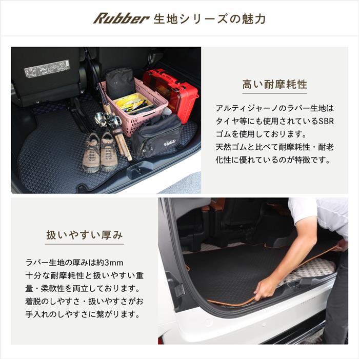 レクサス NX 20系 2列目シート背面マット ラバー 防水