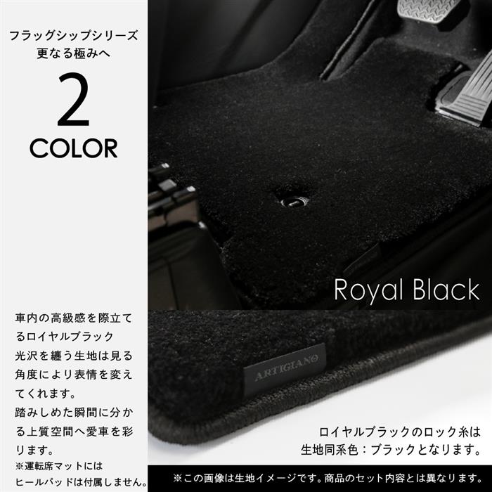 運転席マット単品 トヨタ クラウン 220系 （H30年6月～） 【S3000G】
