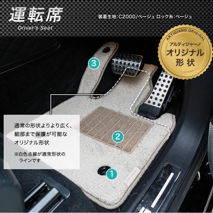 ベンツ Gクラス 新型 W463 フロアマット 右ハンドル用 S3000Gシリーズ